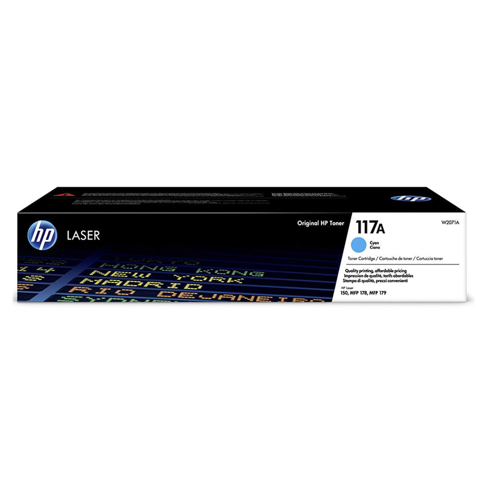 HP Toner W2071A Original 117A Cyan (4794204848228) HP Toner W2071A Original 117A Cyan (4794204848228)